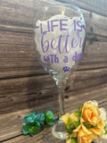 Dog Lovers Glass