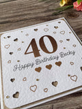 Birthday Glitter Card