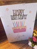 Birthday Cake Card