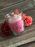 Love Votive Candle Holder