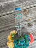 Personalised Champagne Glass
