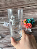 Personalised Tumbler/Mixer Glass