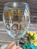 Horse Lovers Glass
