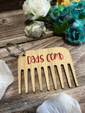 Beard Comb Keyring