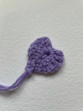 Mum Wool Heart card