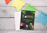 Zombie Birthday Card