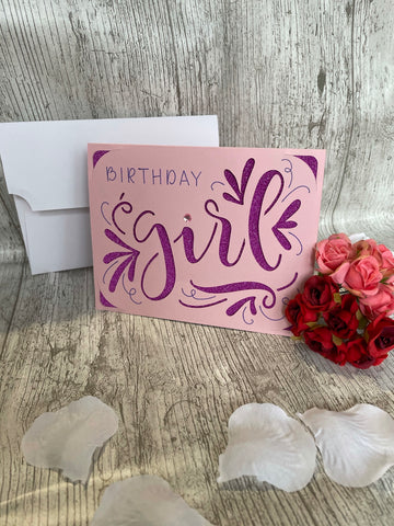 Birthday Girl Greeting Card