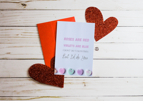 Love Heart Valentine Card