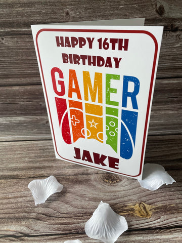 Gamer Greeting Card