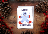 Set of 5 Christmas Card Pack - Creepy