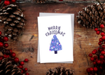Set of 5 Christmas Card Pack - Creepy