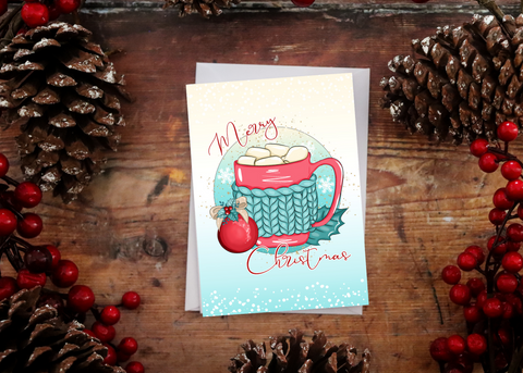 Christmas Mug Christmas Card