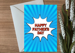 Fathers Day Burst Card