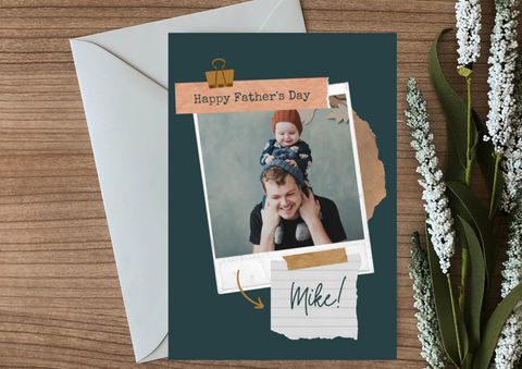 Fathers Day Photo Card