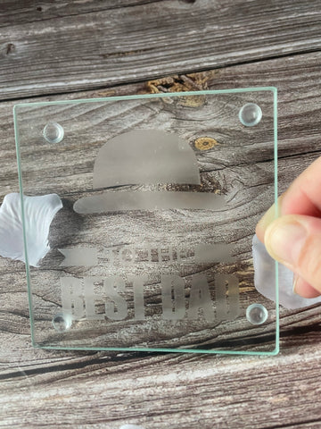 Personalised Glass Coaster
