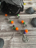 Link Necklace with Pentagram Charm