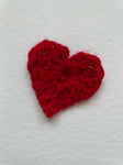 Happy Birthday Wool Heart Card